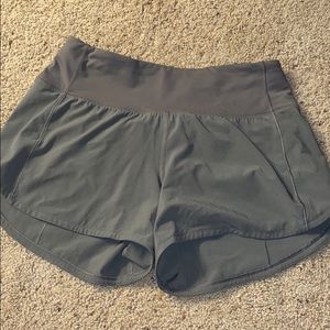 Camo Green LuluLemon Speed Up Short 4”